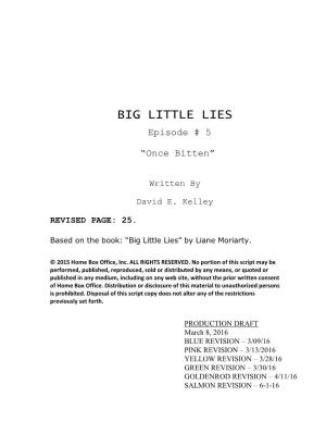 BIG LITTLE LIES Episode # 5