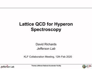 Lattice QCD for Hyperon Spectroscopy