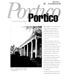 Portico: May 1994