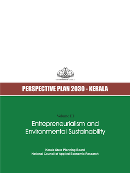 Perspective Plan 2030 - Kerala