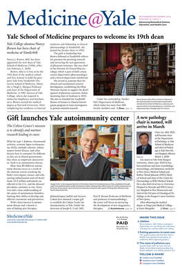 Gift Launches Yale Autoimmunity Center