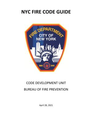New York City Fire Code Guide