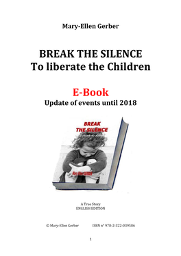 BREAK the SILENCE to Liberate the Children E-Book