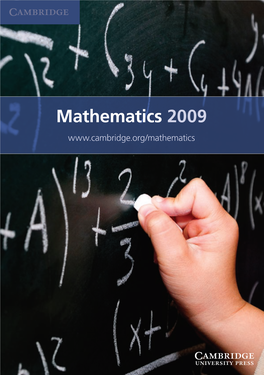 Mathematics 2009