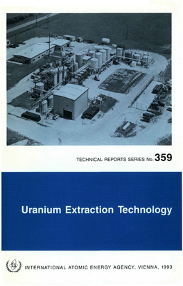 Uranium Extraction Technology