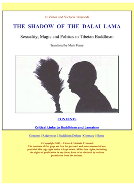 The Shadow of the Dalai Lama