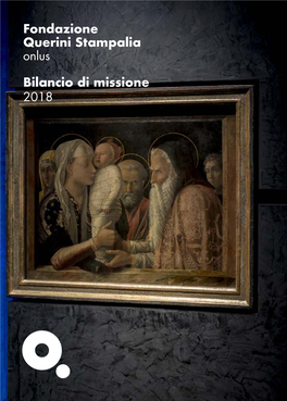 Fondazione Querini Stampalia Onlus Bilancio Di Missione 2018