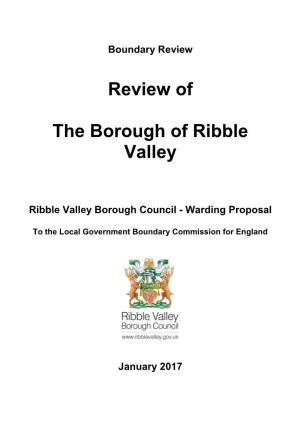 Review of the Borough of Ribble Valley