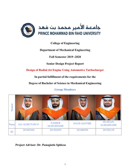 2020 Senior Design Project Report Design of Radi