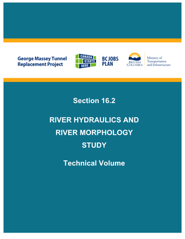 Section 16.2: RIVER HYDRAULICS and RIVER MORPHOLOGY STUDY