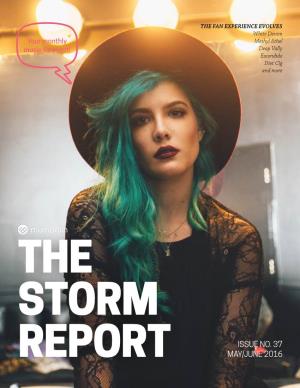 STORM Report Is a Compilation of Up-And-Coming Bands and Our Issue This Month Explores Music Artists Who Are Worth Watching