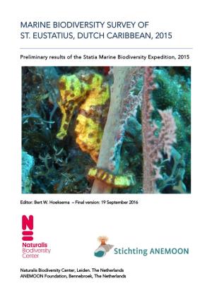 Marine Biodiversity Survey of St
