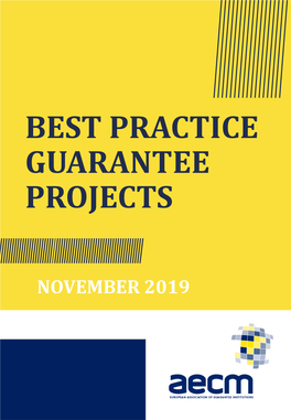 Best Practice Guarantee Projects