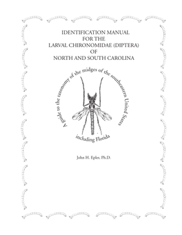 Inc Luding Florid IDENTIFICATION MANUAL for the LARVAL