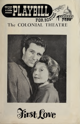 Colonial Theatre First Love Program