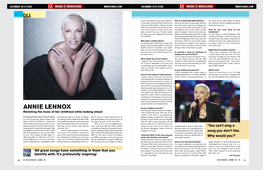 Annie Lennox Foundation