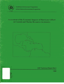 Assessment of the Economic Impacts of Hurricane Gilbert on Coastal and Marine Resources in Jamaica