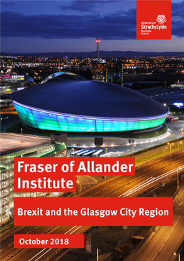 Brexit and the Glasgow City Region