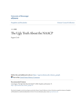 The Ugly Truth About the NAACP