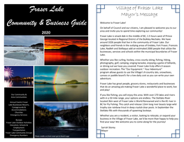 Fraser Lake Community Guide