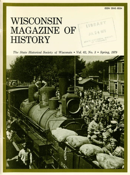 Wisconsin Magazine of History Spring, 1979