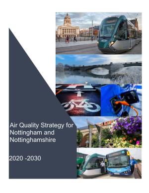 Air Quality Strategy for Nottingham and Nottinghamshire 2020 -2030