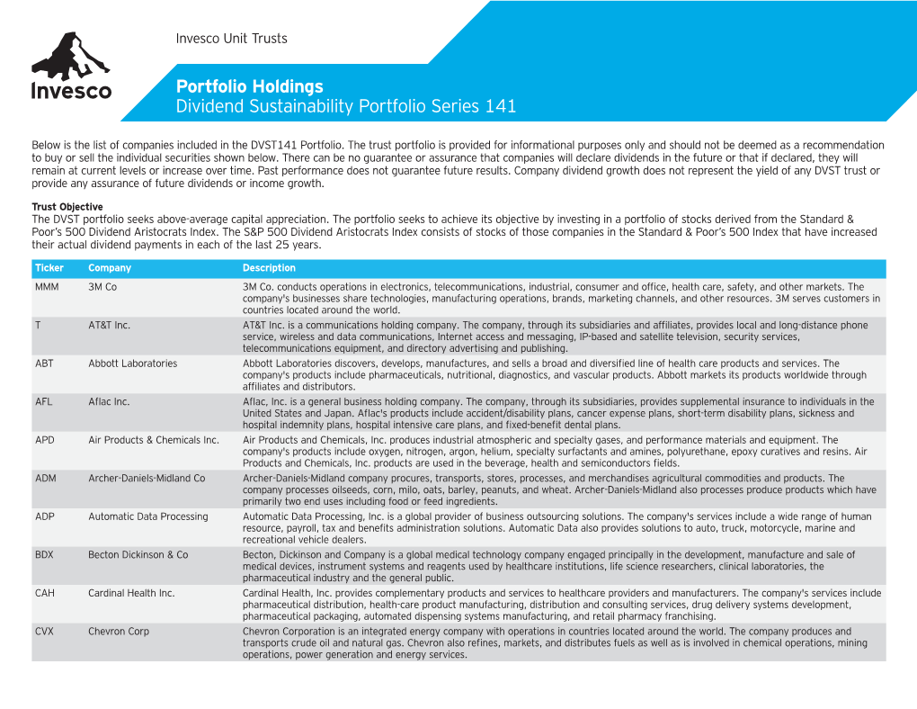 DVST141 Holdings Description Flyer (PDF)