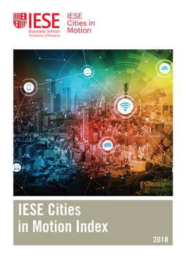 IESE Cities in Motion Index 2018 DOI