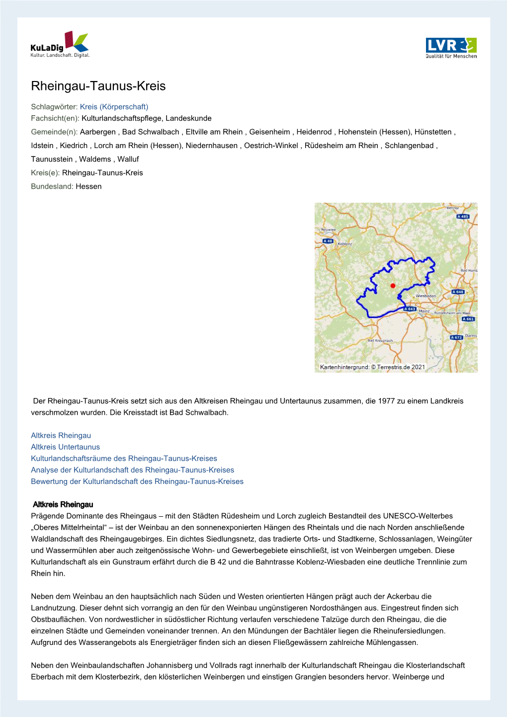 Rheingau-Taunus-Kreis