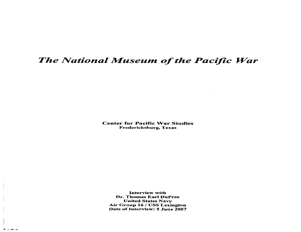 The National Museum Ofthe Pacific