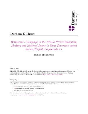 Berlusconi's Language in the British Press:Translation, Ideology and National Image in News Discourse Across Italian/English Linguacultures