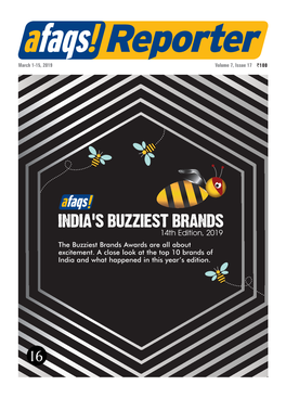 The Buzziest Brands Awards Are All About Excitement. a Close Look at the Top 10 Brands of India and What Happened in This Year’S Edition