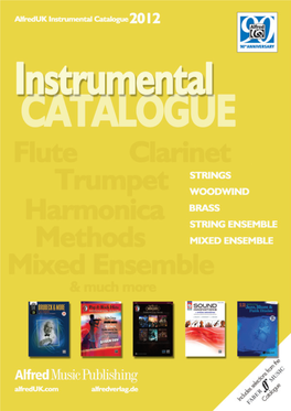 Instrumental Catalogue 2012.Indd