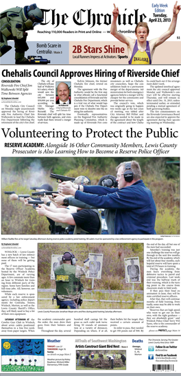 Volunteering to Protect the Public