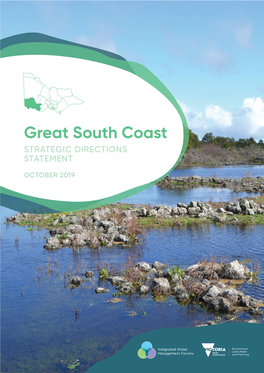 Great South Coast STRATEGIC DIRECTIONS STATEMENT