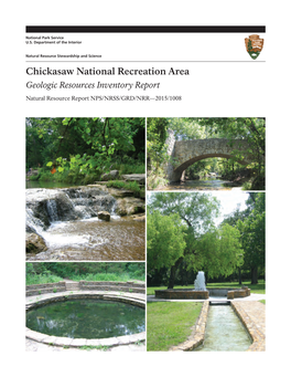 Chickasaw National Recreation Area Geologic Resources Inventory Report