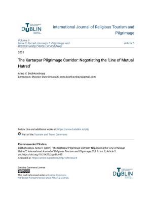 The Kartarpur Pilgrimage Corridor: Negotiating the ‘Line of Mutual Hatred’