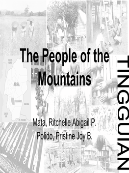 The People of the Mountains