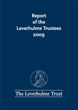The Leverhulme Trust in 2009