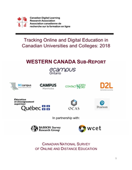 Western Canada Sub-Report