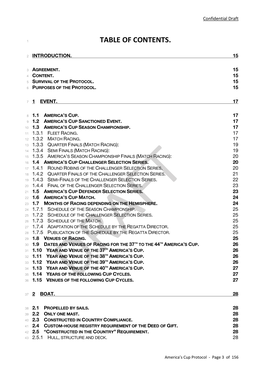 Table of Contents