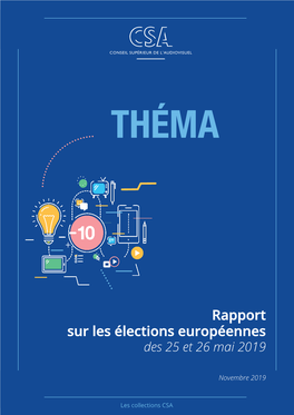 Rapport Sur Les Élections Européennes Des 25 Et 26 Mai 2019