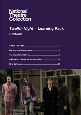 Twelfth Night − Learning Pack Contents