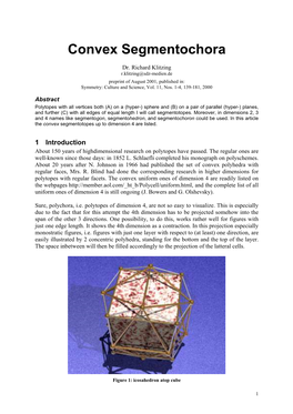 'Convex Segmentochora' (Pdf)