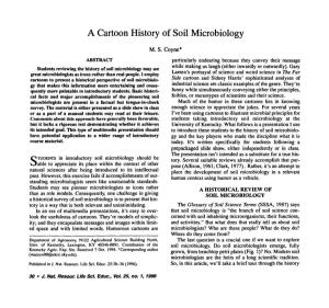Cartoon History of Soil Microbiology, a (JNRLSE)