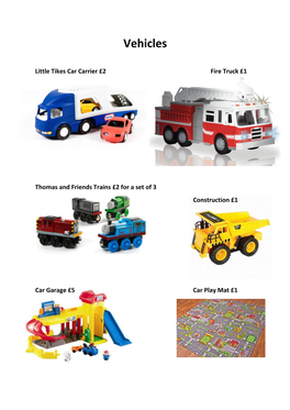 View Our Toy Catalogue Online