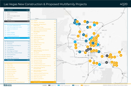 Las Vegas New Construction & Proposed Multifamily Projects 4Q20