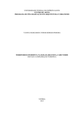 Dissertação De Vanina Margarida Tomar Borges Pereira