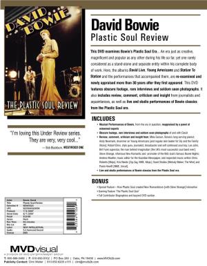 David Bowie Plastic Soul Review
