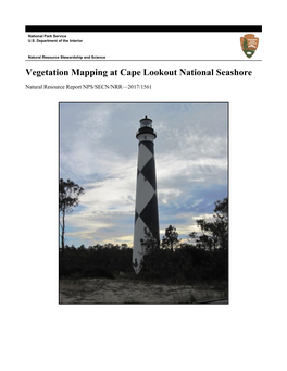 Vegetation Mapping at Cape Lookout National Seashore